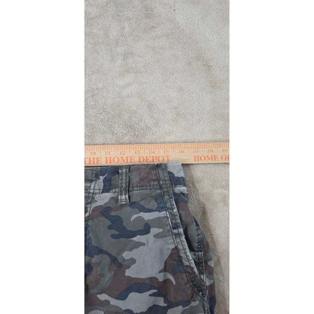 American Eagle Flex Camouflage Cargo Shorts Men's Size 33(32) Cotton GOOD